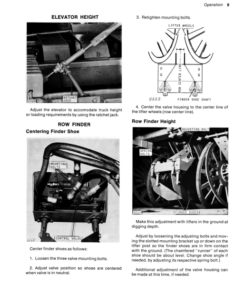 Alternative view of John Deere 431 Beet Lifter-Loader Operator's Manual (OMGA10005)