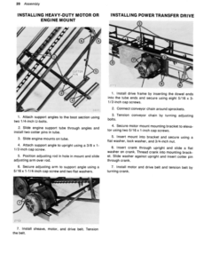 Alternative view of John Deere 33 Bale Elevator Operator's Manual (OMGA10010)