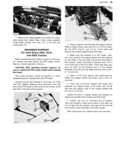 Alternative view of John Deere 431 Beet Lifter-Loader Operator's Manual (OMGA10015)