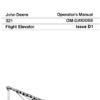 John Deere 321 Flight Elevator Operator's Manual (OMGA10068)