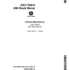 John Deere 200 Stack Mover Operator's Manual (OMGA10387)