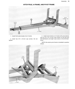 Alternative view of John Deere 524, 534, 544 Agricultural Bulldozer Operator's Manual (OMGA10397)