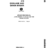 John Deere 410 Ensilage, Grain Wagons Operator's Manual (OMGA10409)