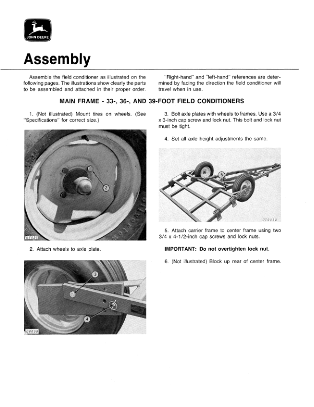 John Deere 1855 Field Conditioner Operator's Manual (OMGA11115) - Image 2