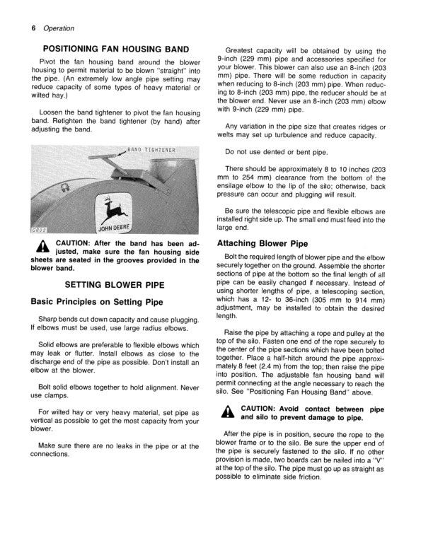 John Deere 6000 Forage Blower Operator's Manual (OMGA11136) - Image 2