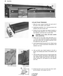 Alternative view of John Deere 790, 850, 870A Flail Spreader Operator's Manual (OMGA11138)