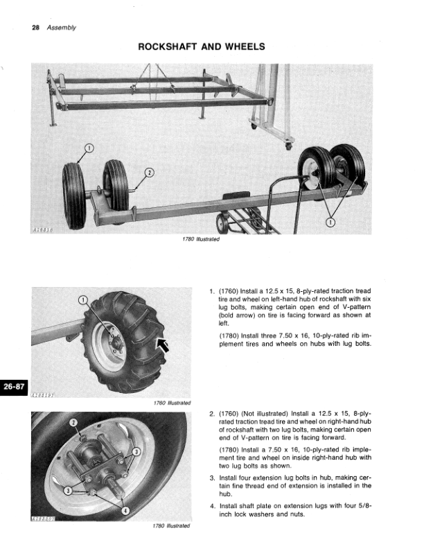 John Deere 1760, 1780 Rod Weeders Operator's Manual (OMGA11518) - Image 2