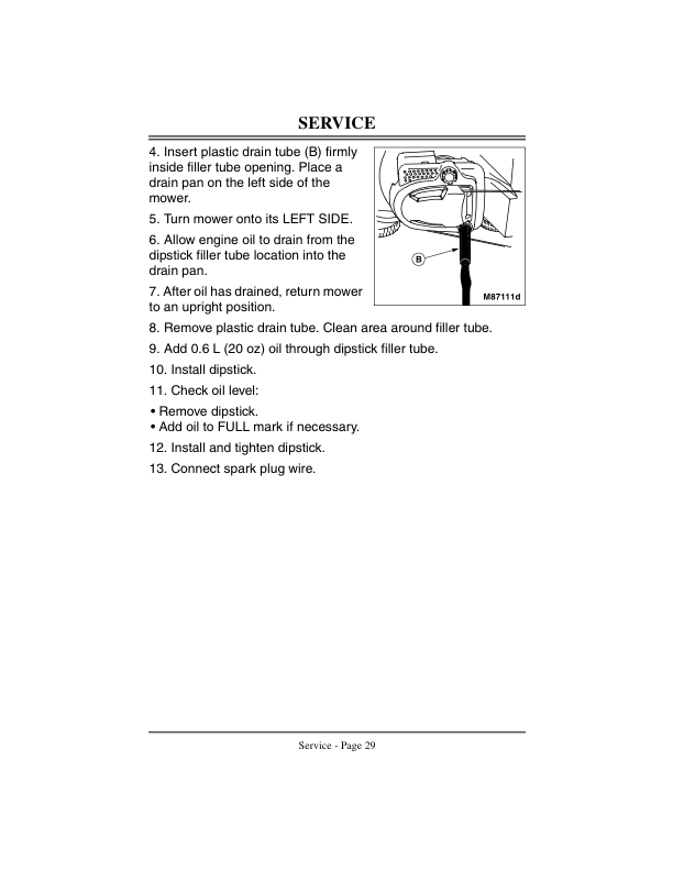 John Deere JA65 21-Inch Walk Behind Rotary Mower (010001-) Operator's Manual (OMGC00256) - Image 2