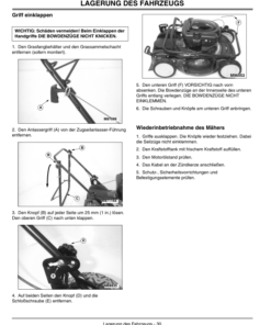 Alternative view of John Deere JS61, JS63 21 In. Walk-Behind Mower Operator's Manual (OMGC00398)