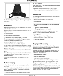 Alternative view of John Deere JS63E 21-Inch Walk-Behind Rotary Mower (010001-) Operator's Manual (OMGC00454)