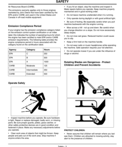 Alternative view of John Deere JA60 & JA62 Rotary Mowers North America (100001- ) Operator's Manual (OMGC00514)