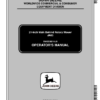 John Deere JA65 21-Inch Walk Behind Rotary Mower (100001-) Operator's Manual (OMGC00516)