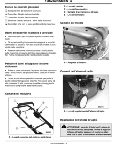 Alternative view of John Deere JA62 Walk-Behind Rotary Mower Operator's Manual (OMGC00518)