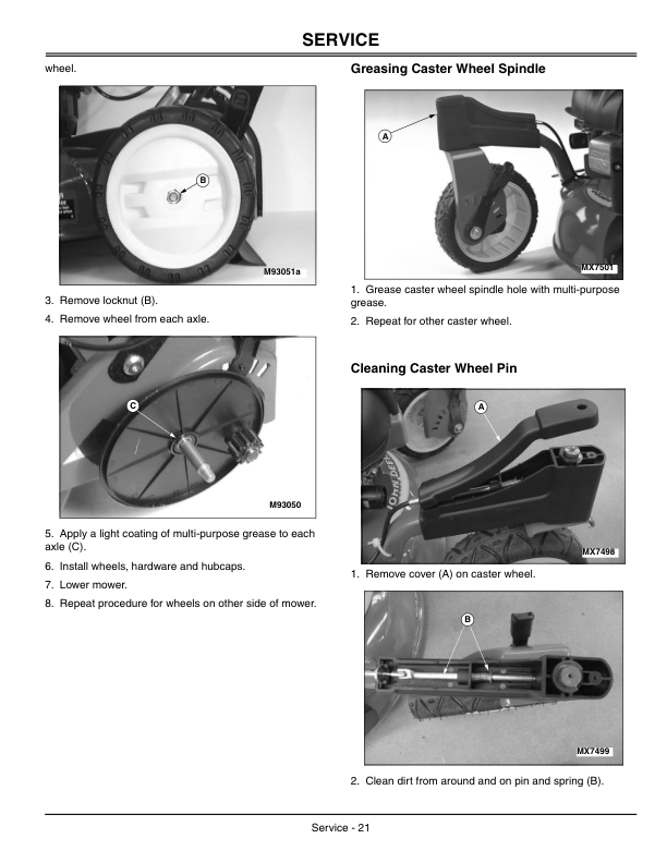 John Deere JS63C 21-Inch Walk-Behind Rotary Mower Operator's Manual (OMGC00540) - Image 3