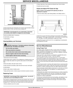 Alternative view of John Deere Great Dane Gateway Mower Operator's Manual (OMGD10004)