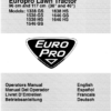 John Deere 38 & 46-Inch Europro Lawn Tractor (1338GS, 1538GS, 1538HS, 1546GS, 1638HS, 1646GS, 1646HS) Operator's Manual (OMGX10129)