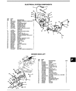 Alternative view of John Deere 38 & 46-Inch Europro Lawn Tractor (1338GS, 1538GS, 1538HS, 1546GS, 1638HS, 1646GS, 1646HS) Operator's Manual (OMGX10129)
