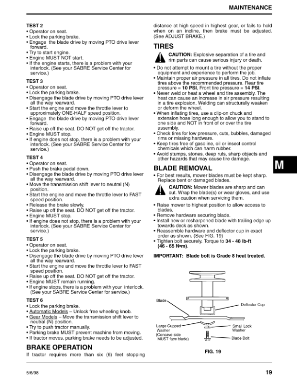 John Deere 38, 42, 46 inch 1438G, 1538G&H/1542G &H, 1642G/H, 1646H/1642V-TW/1646 V-TWIN) Operator's Manual (OMGX10143) - Image 2