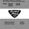 John Deere 38, 42 & 46-Inch Europro Lawn Tractors (1438GS, 1538HS, 1542GS, 1642HS, 1646HS) Operator's Manual (OMGX10223)