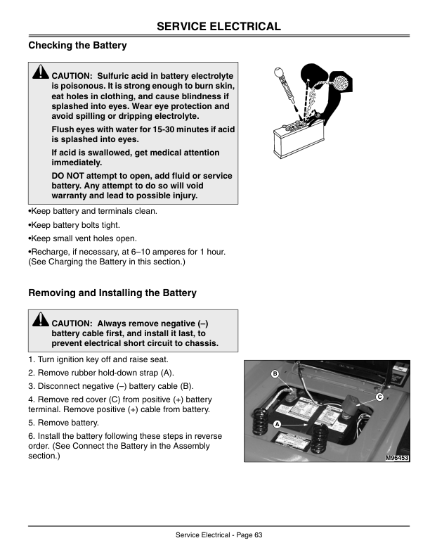John Deere 1438GS, 1438HS, 1542HS, & 1646HS Sabre Lawn Tractors (010001-020000) Operator's Manual (OMGX10317) - Image 2