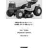 John Deere 97-14HS & 107-17HS SABO Lawn Tractors (010001-) Operator's Manual (OMGX10890)