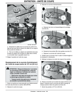 Alternative view of John Deere Sabre Lawn Tractors 1742 HS Operator's Manual (OMGX20477)