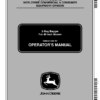 John Deere 2-Bag Bagger for 48-Inch Mower Operator's Manual (OMGX21020)