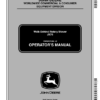 John Deere Walk-Behind Rotary Mower JX75 (110001-) Operator's Manual (OMGX21224)