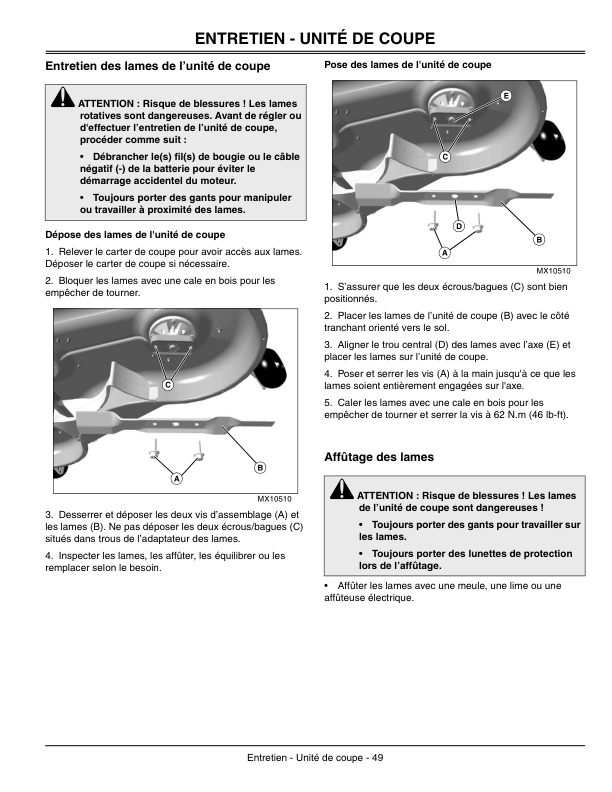 John Deere L105, L107. & L120 Lawn Tractors Export Edition (010001- ) Operator's Manual (OMGX21355) - Image 2