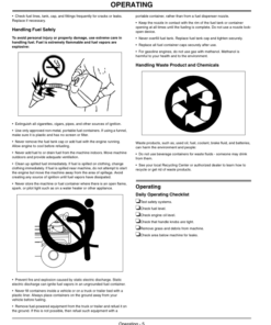 Alternative view of John Deere JX75 21-Inch Walk-Behind Rotary Mower Operator's Manual (OMGX22069)