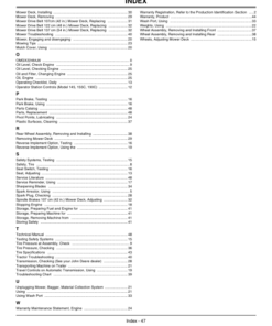 Alternative view of John Deere LA100, LA110, LA120, LA130, LA140, LA150 Lawn Tractors (010001-) Operator's Manual (OMGX22464)