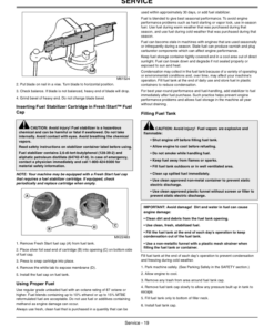 Alternative view of John Deere JS25, JS35 Walk-Behind Mower (100001-) Operator's Manual (OMGX23244)