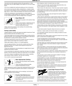 Alternative view of John Deere X130R Tractors Operator's Manual (OMGX23330E)