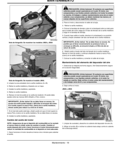 Alternative view of John Deere Walk-Behind Mower??M?wMentumJM26, JM36, JM46 Operator's Manual (OMGX23570)