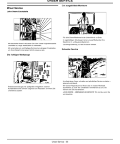 Alternative view of John Deere X125, X145 & X165 Lawn Tractor Export Edition (010001-020000) Operator's Manual (OMGX23658)