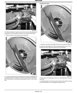 Alternative view of John Deere Walk-Behind Mower - JM26, JM36, JM46 (150001-) Operator's Manual (OMGX24376)