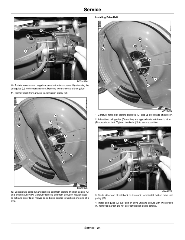 John Deere Walk-Behind Mower - JM26, JM36, JM46 (150001-) Operator's Manual (OMGX24376) - Image 2
