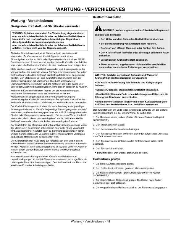 John Deere Tractor X125, X145, X165 (EX) Operator's Manual (OMGX24638) - Image 3