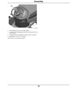 Alternative view of John Deere D100 (100 Series) Tractors (49 States & Australia E560001-) (California E055001-) (Canada, Mexico & Rest of World E22001-) Operator's Manual (OMGX25361)