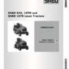 John Deere 92H, 107H & 107S Sabo Lawn Tractors Export Edition (058001-100000) Operator's Manual (OMGX25462)