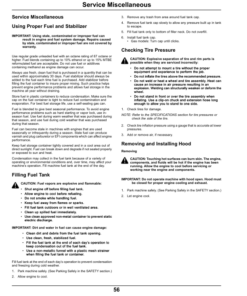 Alternative view of John Deere 92H, 107H & 107S Lawn Tractors Export Edition (F100001-700000) Operator's Manual (OMGX25463)