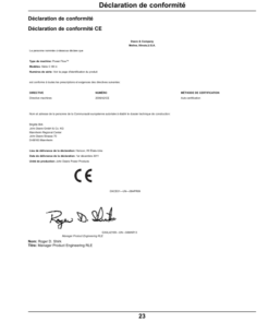 Alternative view of John Deere Power Flow C Series High Performance for 48C, 54C, 62C Mowers (Export Edition) Operator's Manual (OMGX25588)