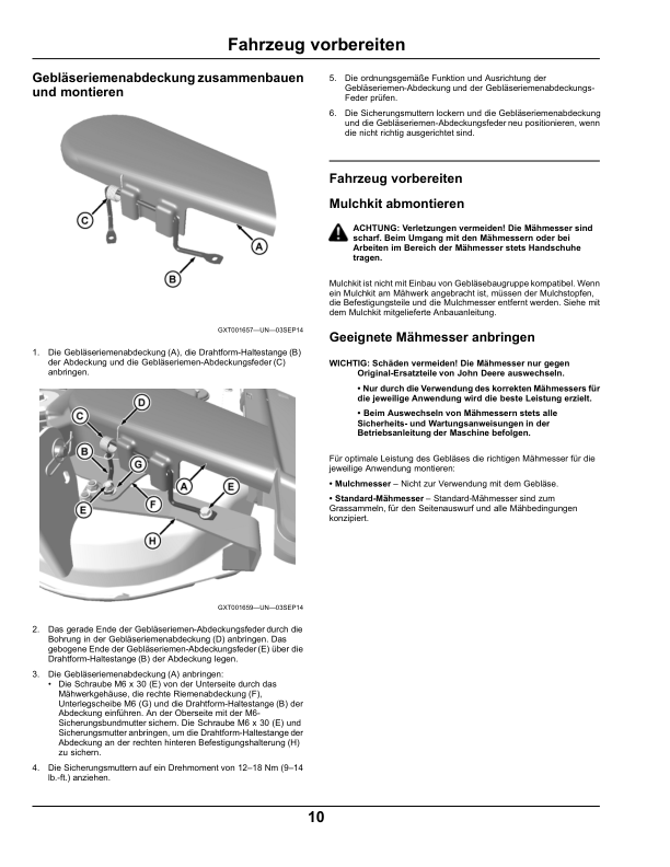 John Deere Power Flow C Series High Performance for EZtrak 48C Mowers (Export Edition) Operator's Manual (OMGX25859) - Image 2