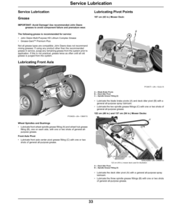 Alternative view of John Deere D105, D110, D125, D130, D140, D155, D160 & D170 TractorsNorth & South American (700001- ) Operator's Manual (OMGX26097)