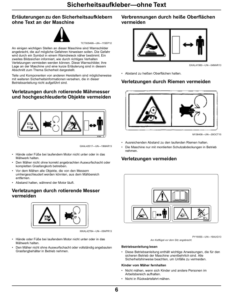 Alternative view of John Deere X105, X125 & X165 Lawn Tractor Export Edition (700001- ) Operator's Manual (OMGX26101)