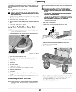 Alternative view of John Deere Z525E, Z535M, Z535R, Z540M& Z540R ZTrak Zero-Turn Mowers North America (010001- ) Operator's Manual (OMGX26263)