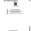 John Deere Rear Bagger for ZTrak Mowers (48/54 Inch)Applies to Z525E, Z535M, Z535R, Z540R & Z540M Mowers Export Edition Operator's Manual (OMGX26369)