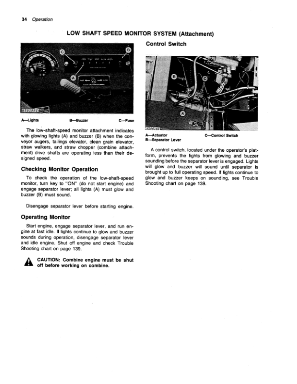 John Deere 4400 Combine Operator's Manual (OMH101505) - Image 3