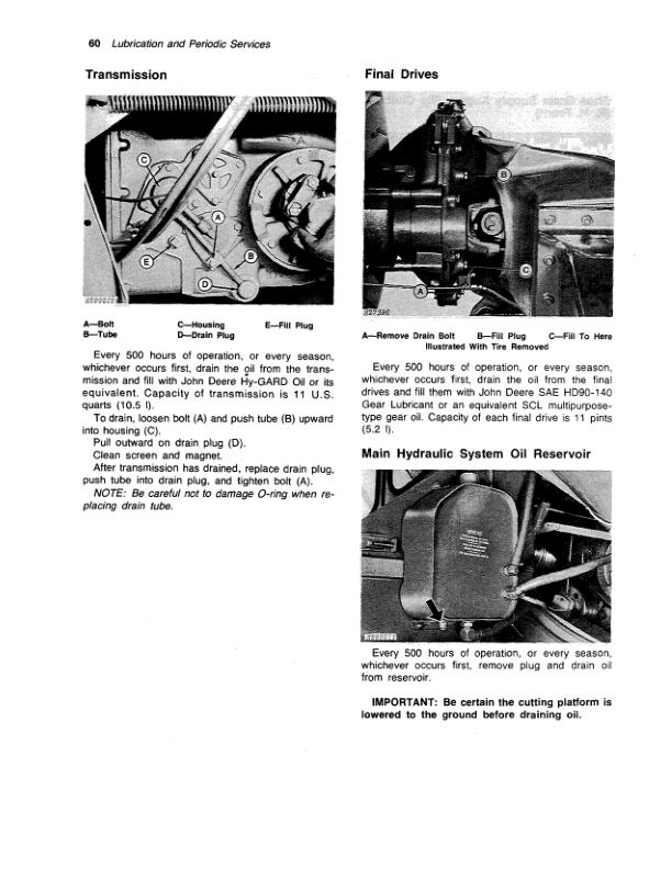 John Deere 6602 Combine Operator's Manual (OMH101513) - Image 2