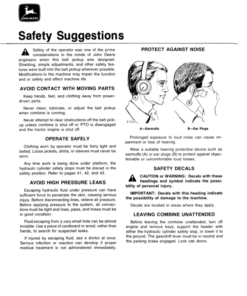 Alternative view of John Deere 3-Roller Belt Pickups (88, 110, 132 Inch), Pickup Platforms Operator's Manual (OMH102834)